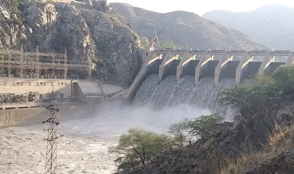Warsak Dam in Pakistan