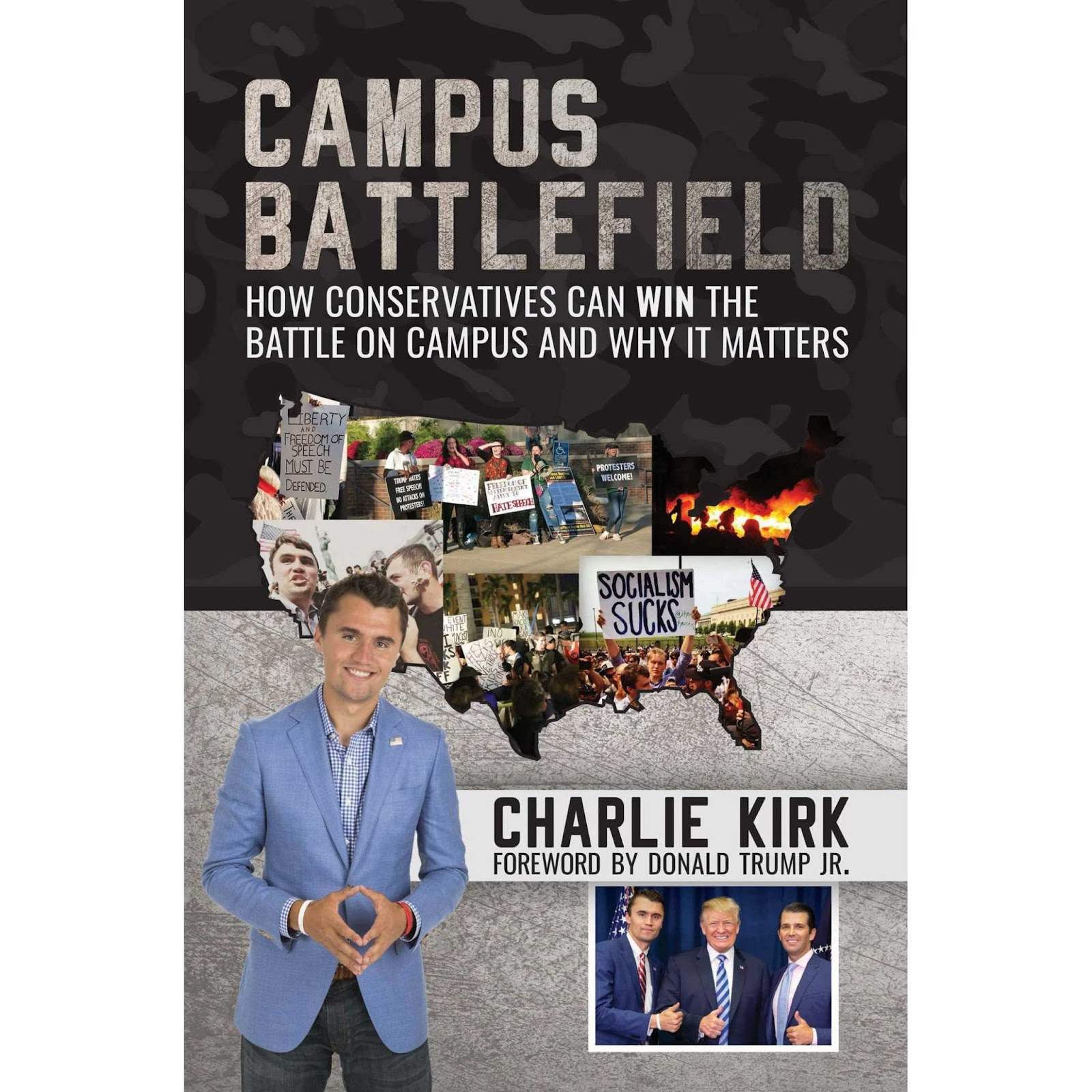 Writing Career - Campus Battlefield - Charlie Kirk Net Worth
