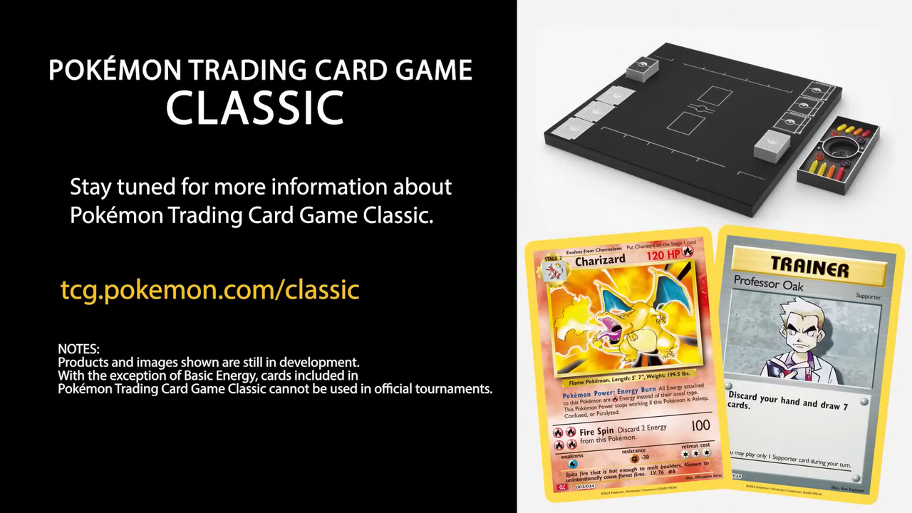 <strong>POKÉMON TCG CLASSIC HAS BEEN ANNOUNCED BY THE POKÉMON COMPANY (IMAGE CREDIT: THE POKÉMON COMPANY)</strong>