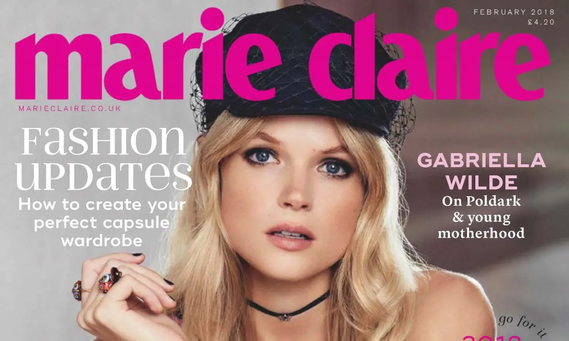 6. Receive the latest beauty products with Marie Claire.