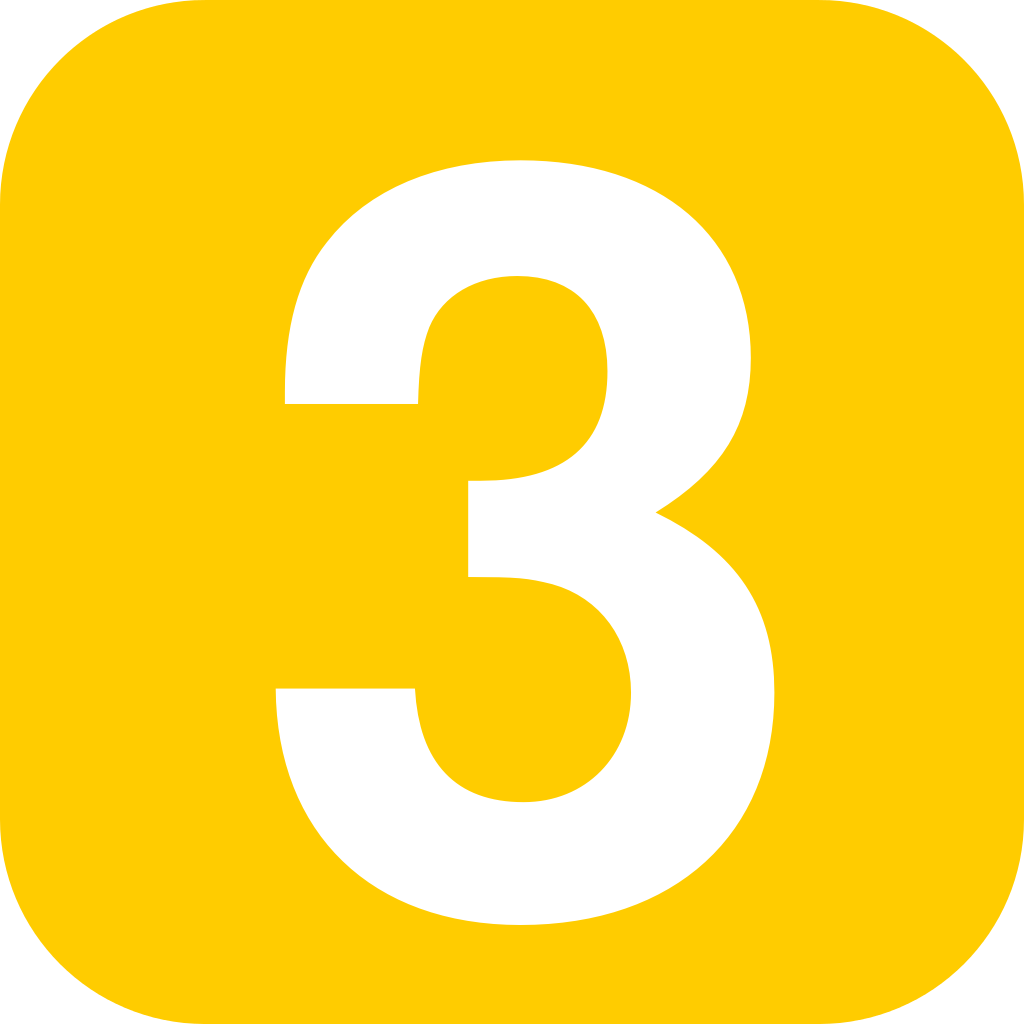 File:Number 3 in yellow ...