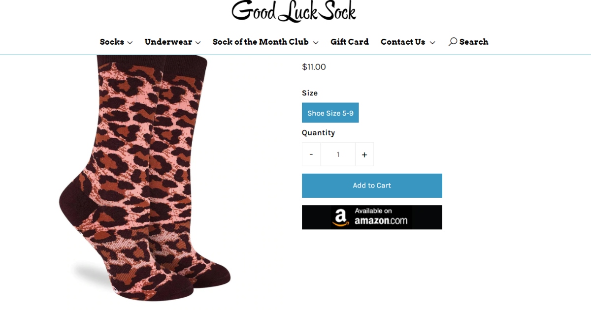 good luck socks