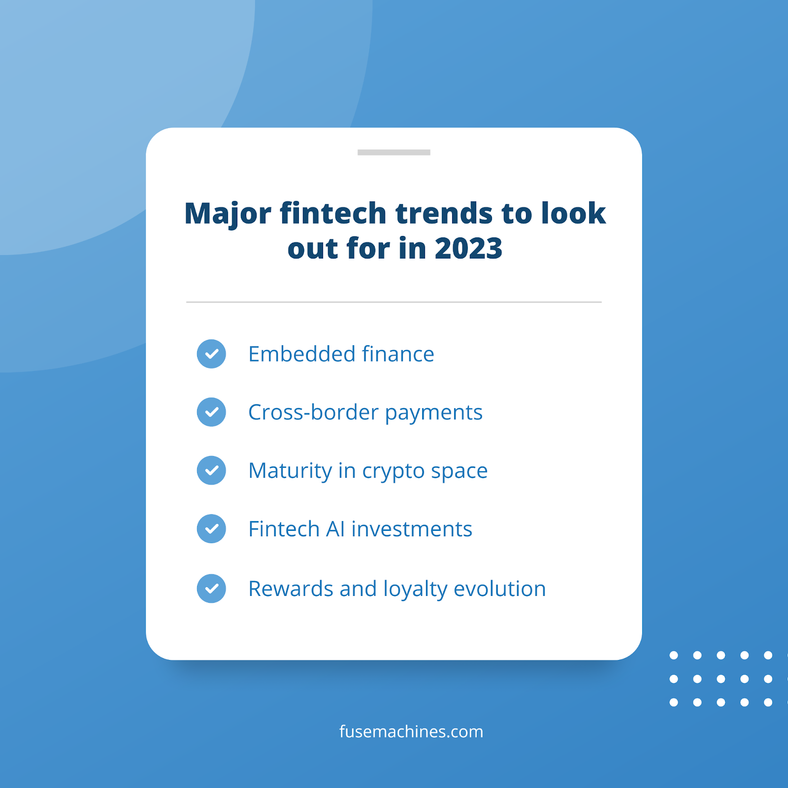 Major fintech AI trends 2023
