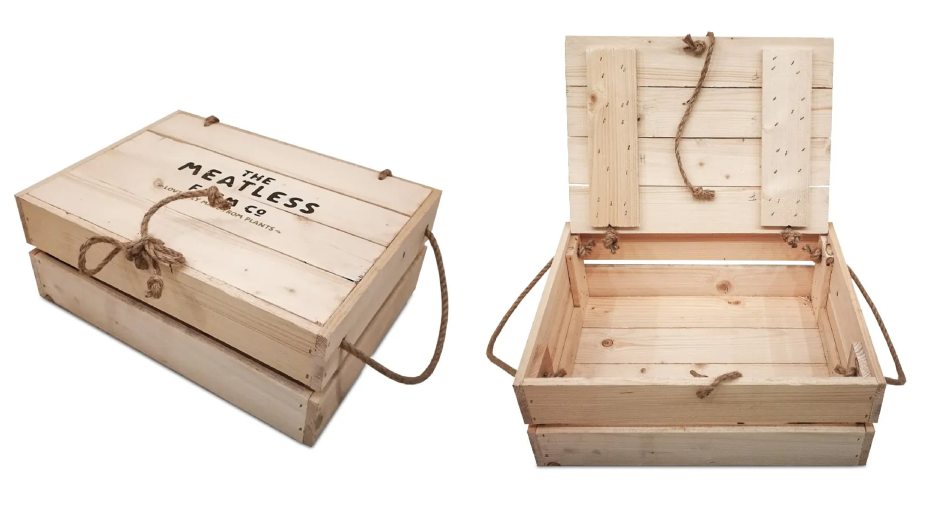 colorwood wooden crates