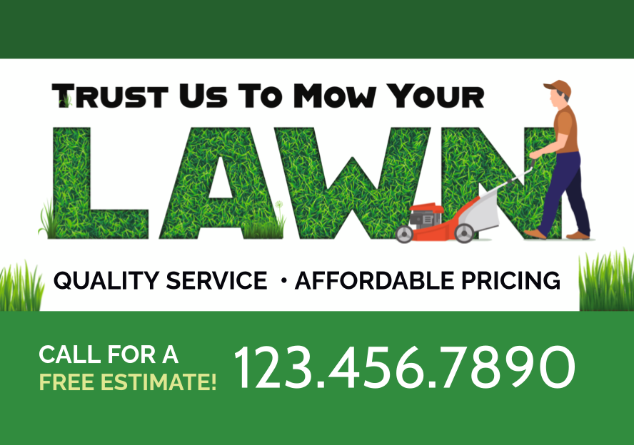 Lawn Care Template Front