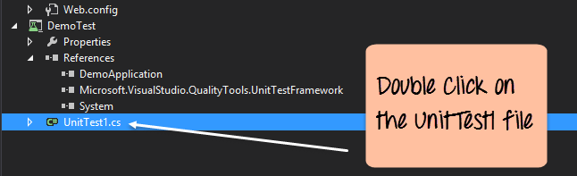 How to Create and Run Asp.Net Unit Testing Project