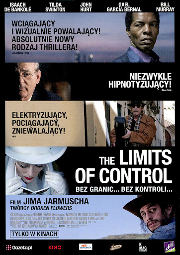 Przód ulotki filmu 'The Limits Of Control'