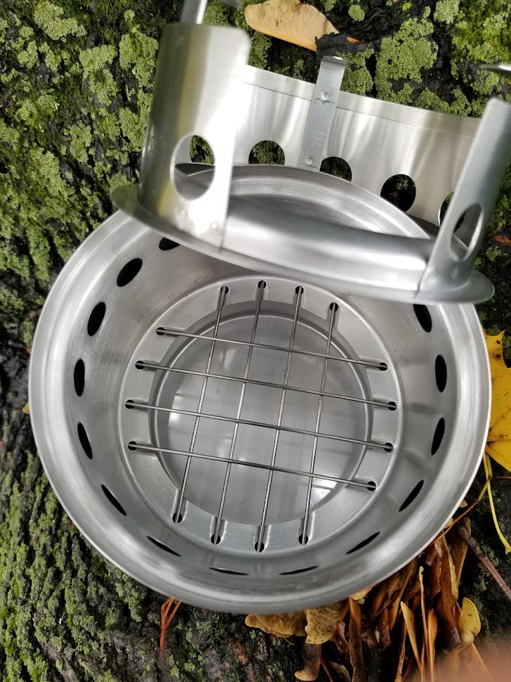 double wall design backpacking stove