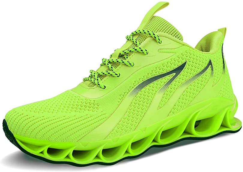 Men Athletic Shoes Mesh Blade Non Slip Running Gym Tennis Walking Sports Sneakers