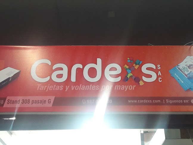 Cardex SAC - Diseñador gráfico
