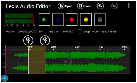 Lexis Audio Editor