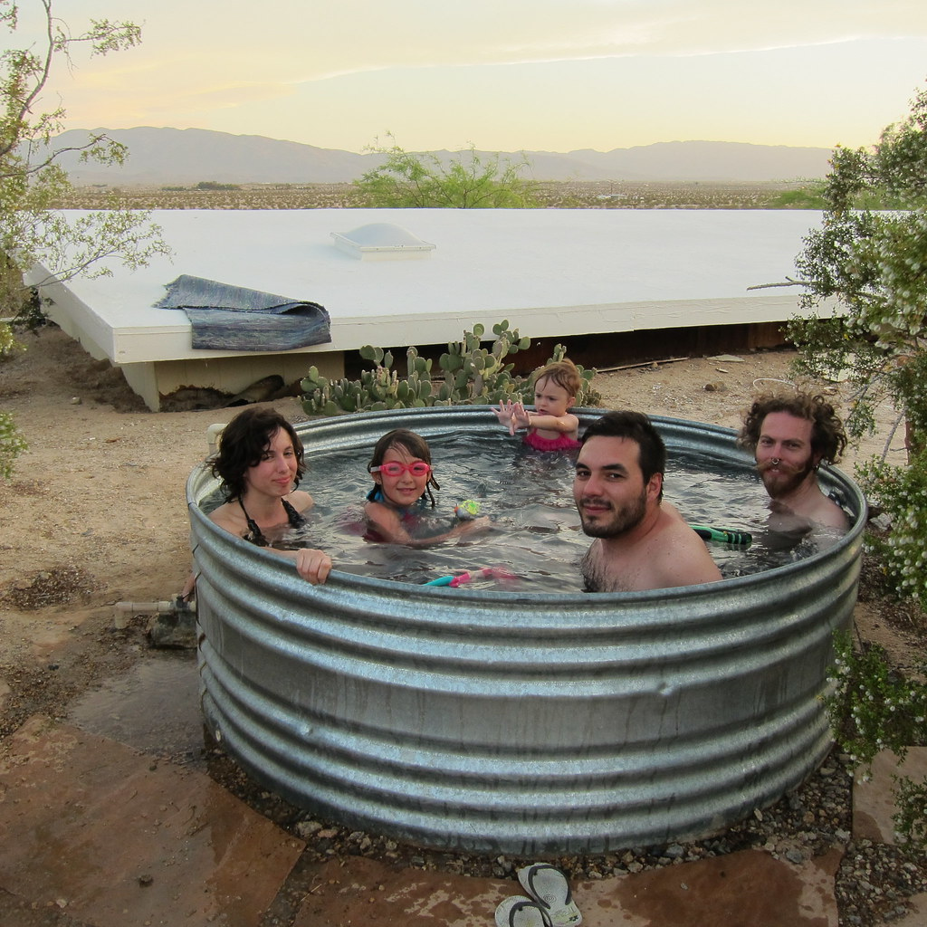 How To Build A Diy Stock Tank Hot Tub Live In Your Backyard