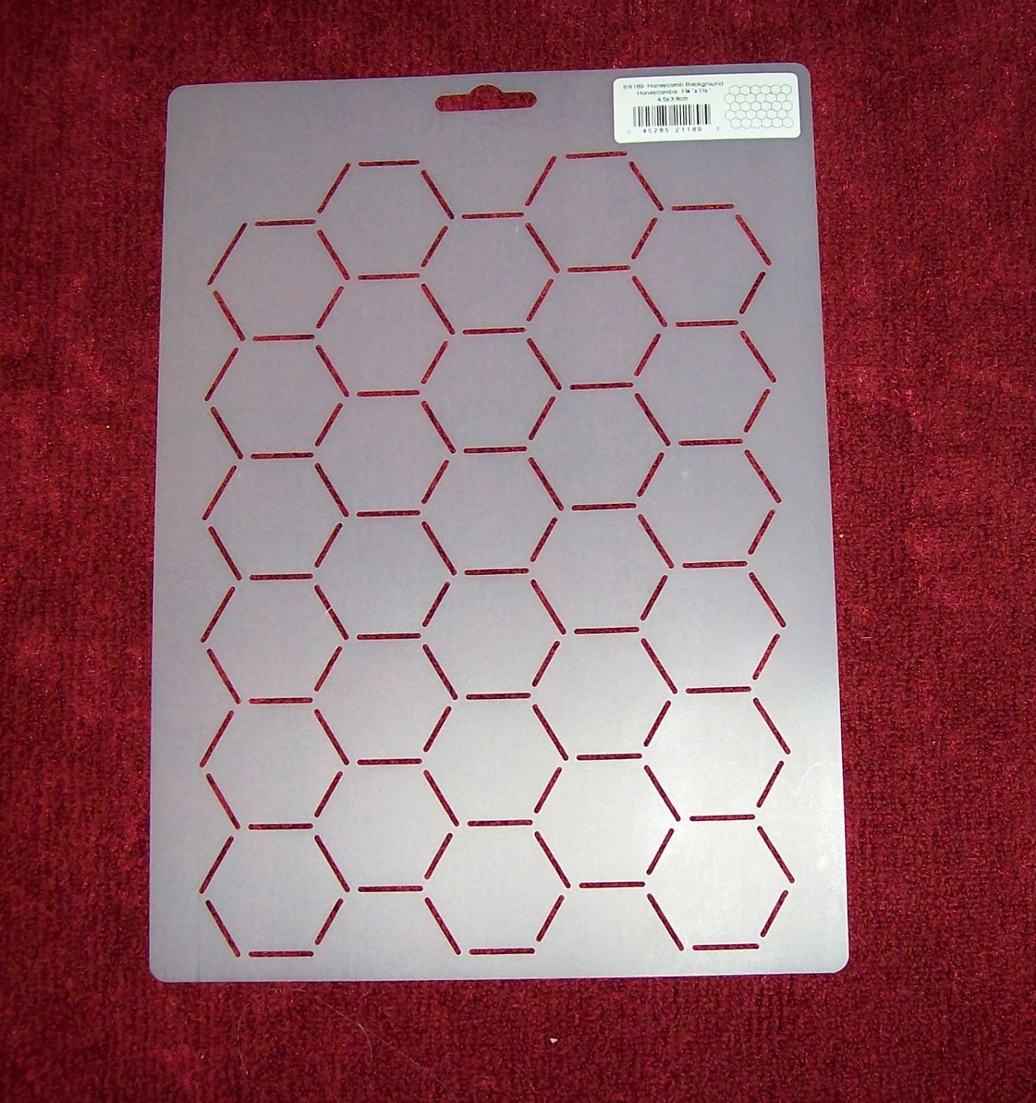 honeycomb grid quilting
