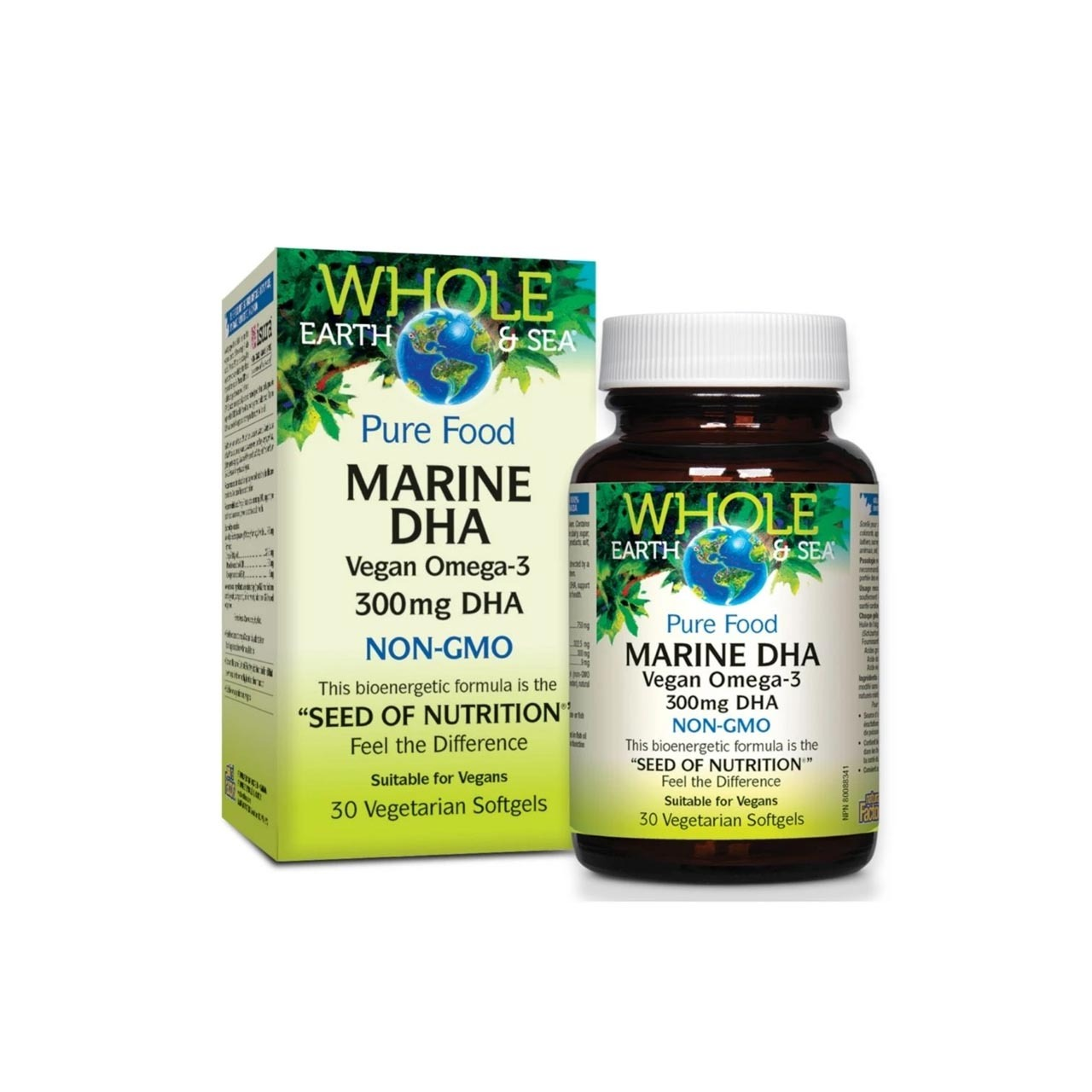 Whole Earth and Sea Marine DHA Supplement