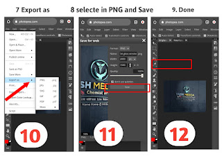 3D Logo Mockup Editing in Photopea