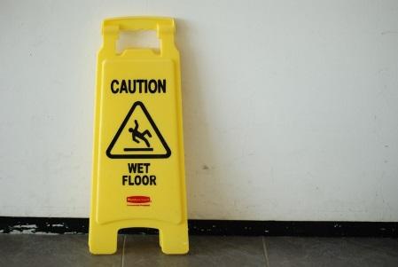 common injuries from slip and fall