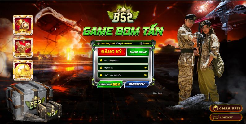B52 Game – gameb52.net – b52.club – Tải Game B52 Android APK