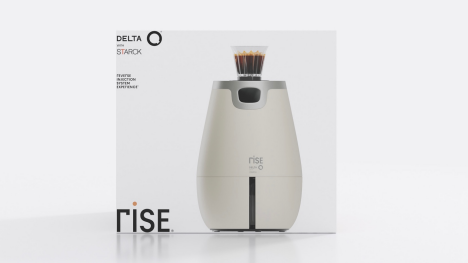 Branding and packaging design for RISE DELTA Q by STARCK