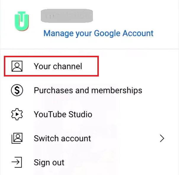 change YouTube banner on iPhone