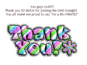 Thanks