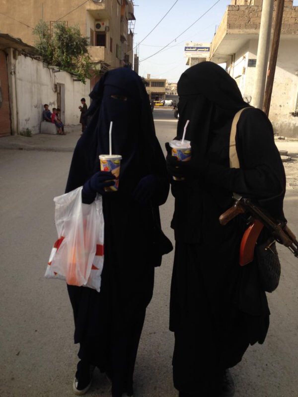 UAE Women outside fashion clothes