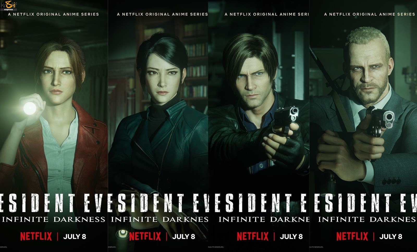 HIGHLY ANTICIPATED ANIME SERIES - RESIDENT EVIL: INFINITE DARKNESS  OFFICIALLY AIRS ON NETFLIX WITH NEW CHARACTERS - Kr8tif Express