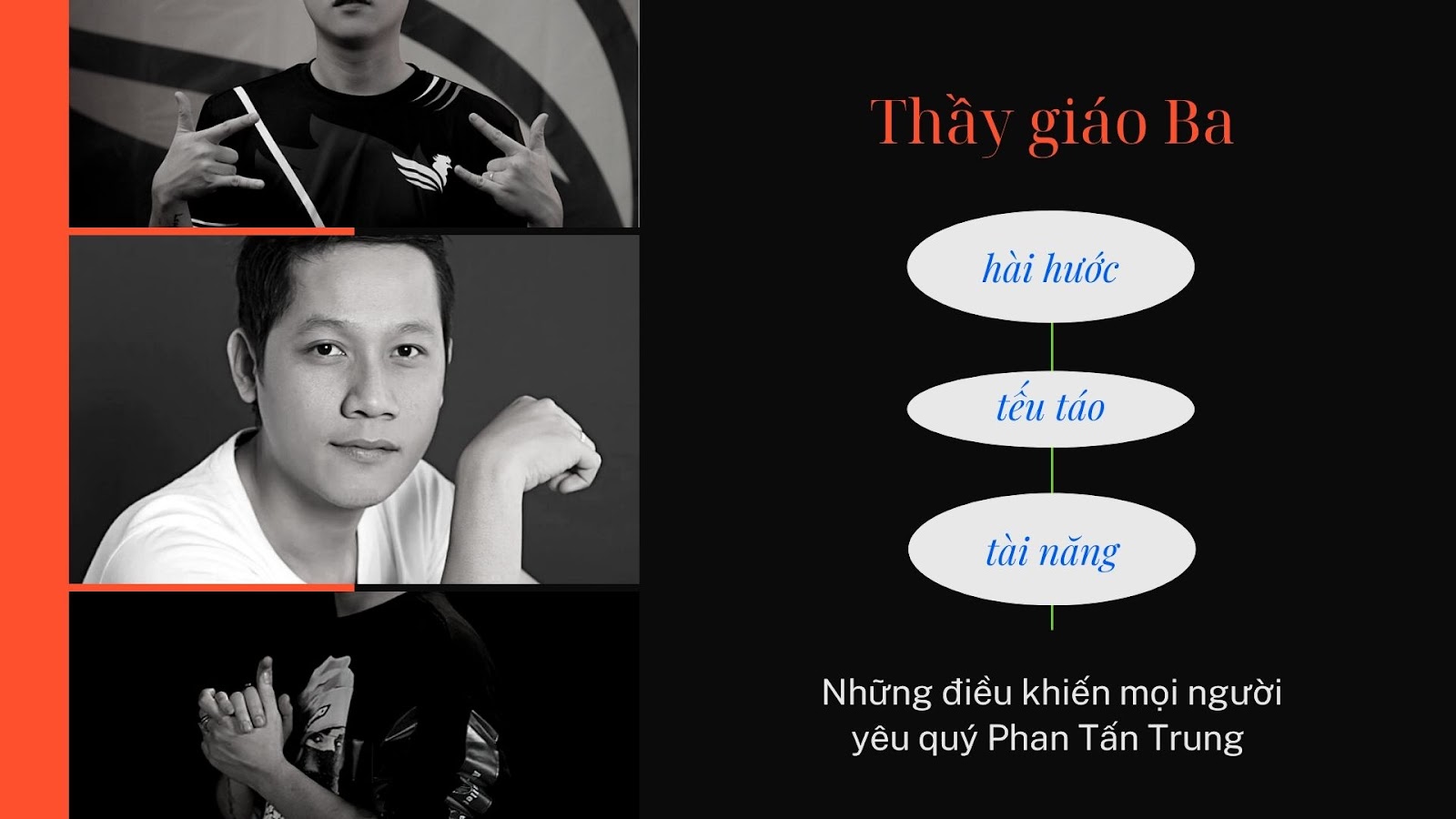 Cái tên Thầy giáo ba xuất phát từ những lần livestream của anh 