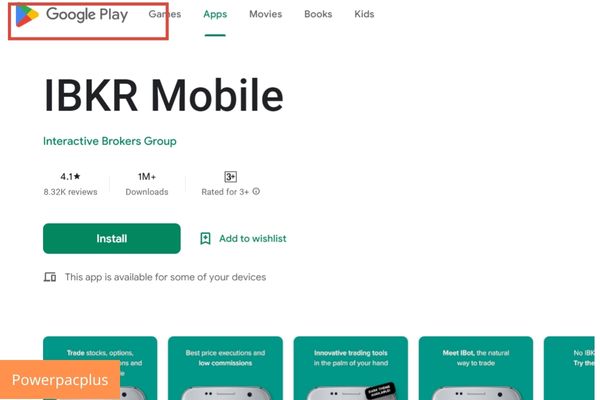 interactive brokers app on google play