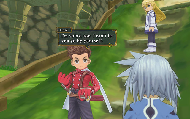 Anime game - Tales of Symphonia is an action role-playing game