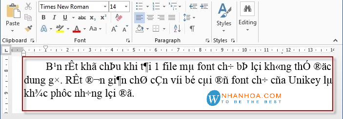 Sửa lỗi font chữ: Sai font chữ có thể ảnh hưởng đến chất lượng công việc của bạn. Vì vậy, hãy để chúng tôi giúp bạn sửa lỗi font chữ và tạo ra những công việc chuyên nghiệp hơn. Với những chuyên gia của chúng tôi, bạn sẽ không phải lo lắng về việc này nữa.