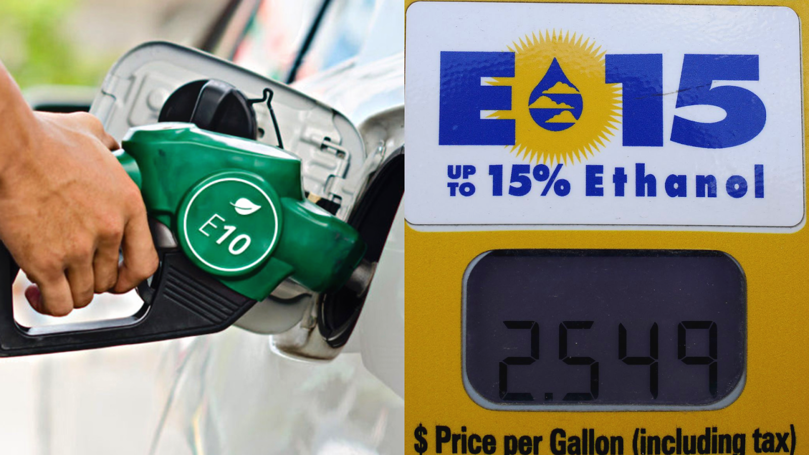 Up to 10 or 15% Ethanol Blends (E-10/E-15)