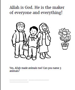 Islamic homeschooling worksheet (1)