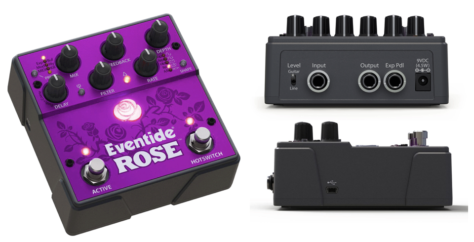 Eventide Audio Announces The Rose Delay Pedal