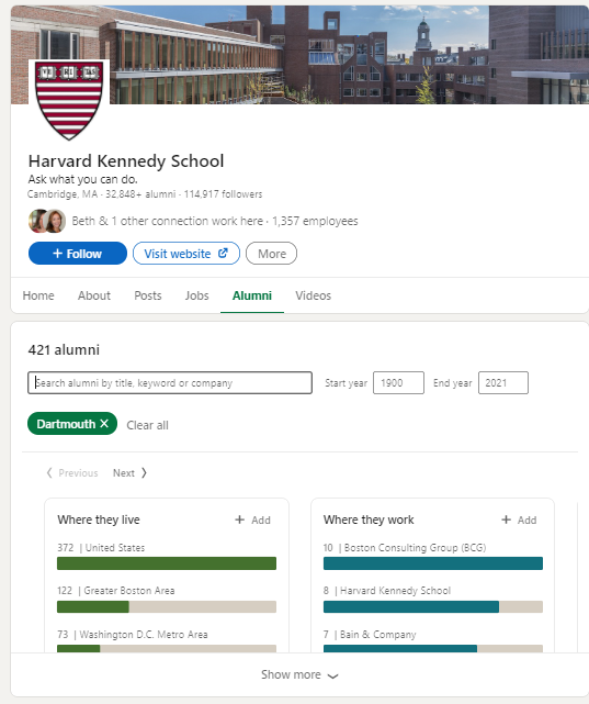 Graduate School Guide Dartmouth College Center For Professional