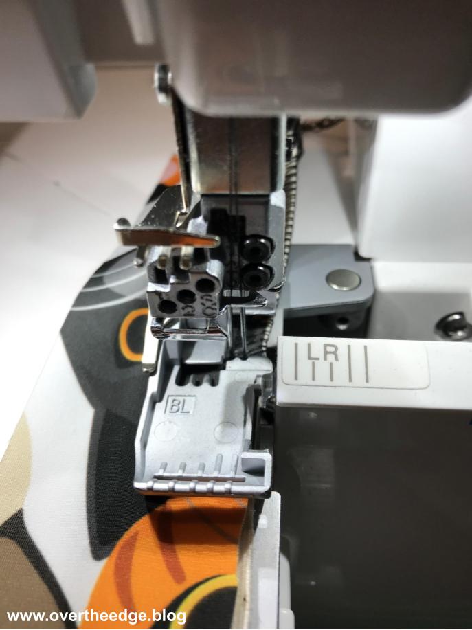 apply elastic with a serger