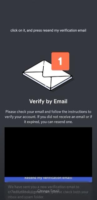 Verify email address on discord