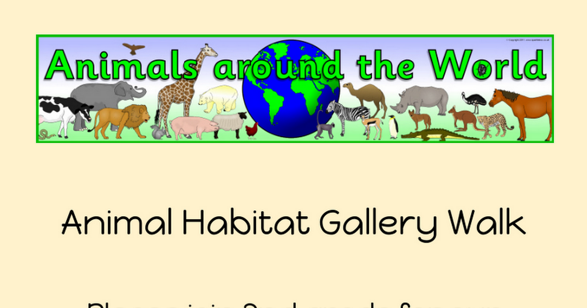 Baker Animal Habitat Gallery Walk