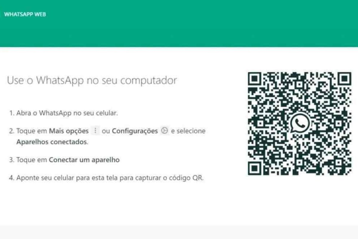 Como conectar WhatsaAp Web sé a câmera não funciona