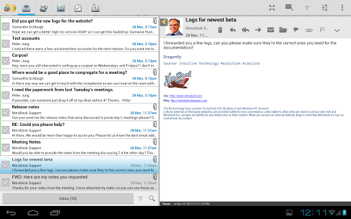 TouchDown For Outlook.com apk