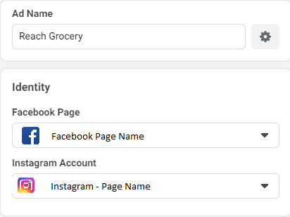 Facebook and Instagram Page Selection - Lia infraservices
