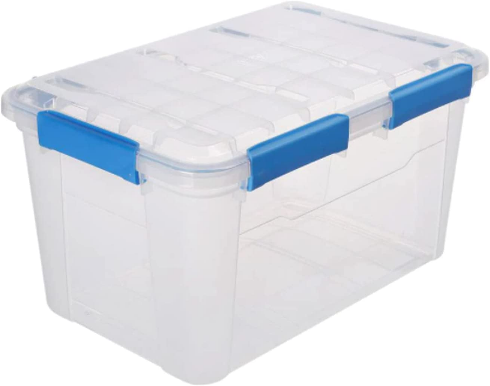 Ezy Storage Waterproof Plastic Storage Tote