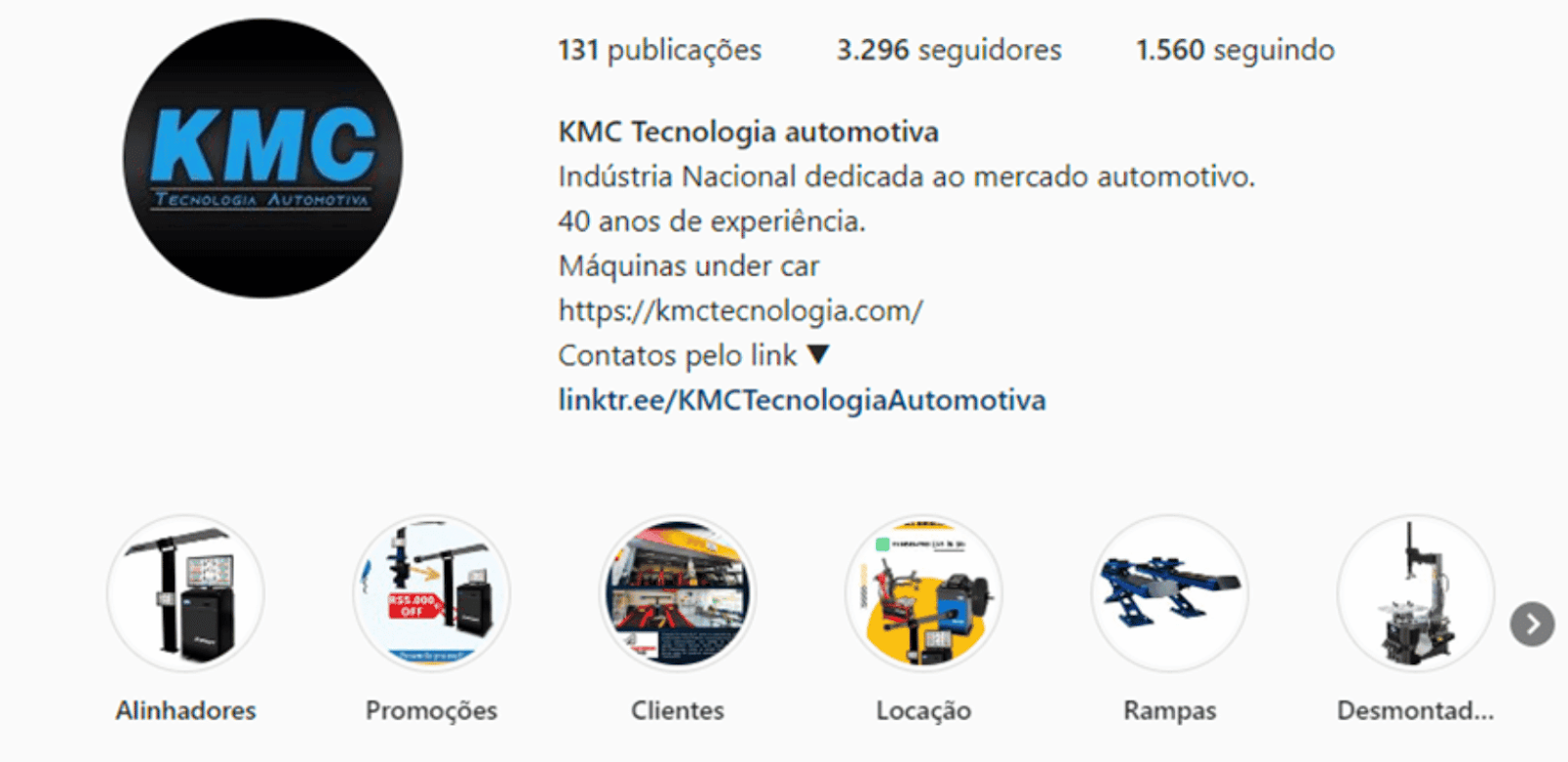 instagram kmc tecnologia