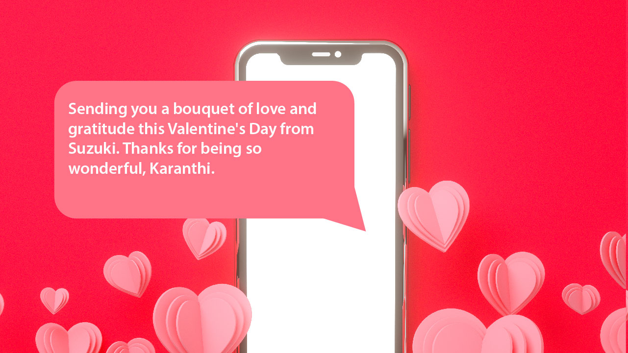 Personalised valentine's day wishes #2