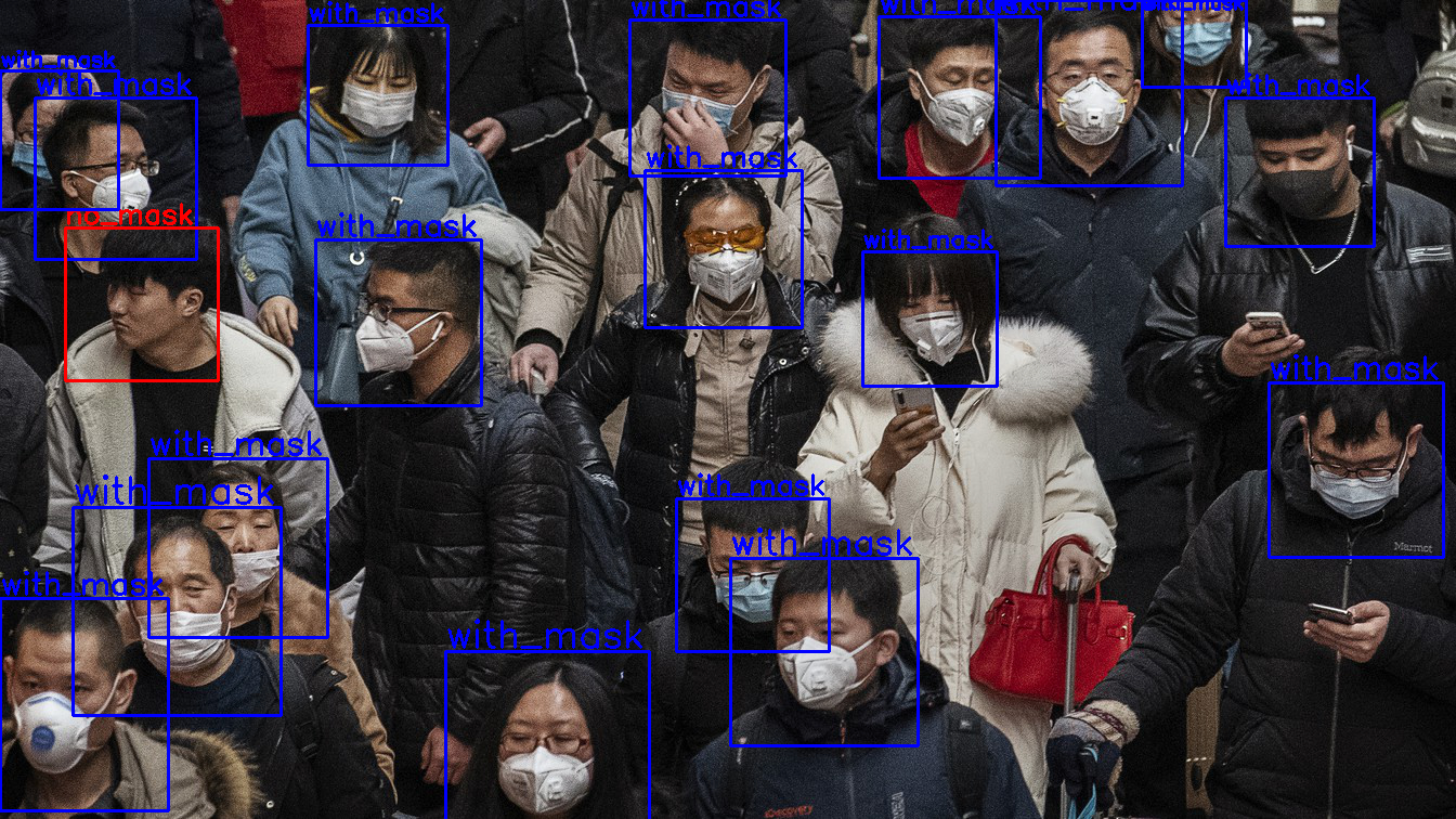 Face mask detection system