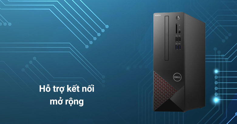 PC Dell Vostro 3681 (PWTN15) | Hỗ trợ kết nối mở rộng