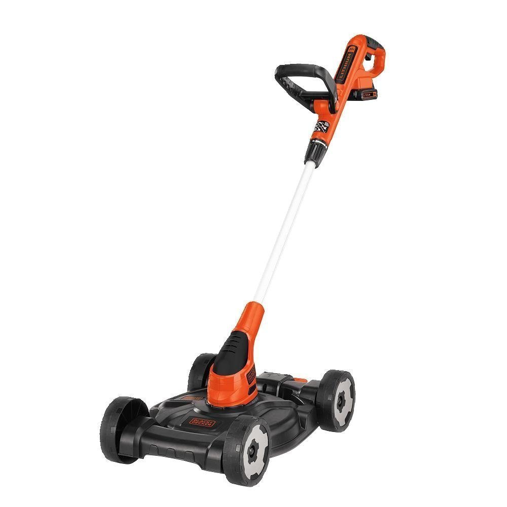 BLACK+DECKER MTC220 12-Inch Lithium Cordless 3-in-1 Trimmer/Edger and Mow
