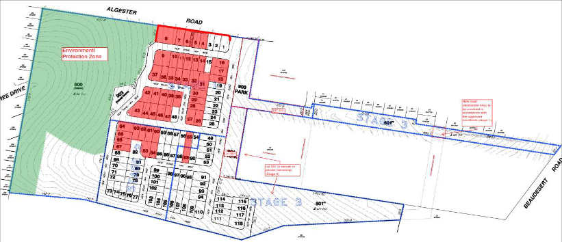 Beaudesert Rd subdivision