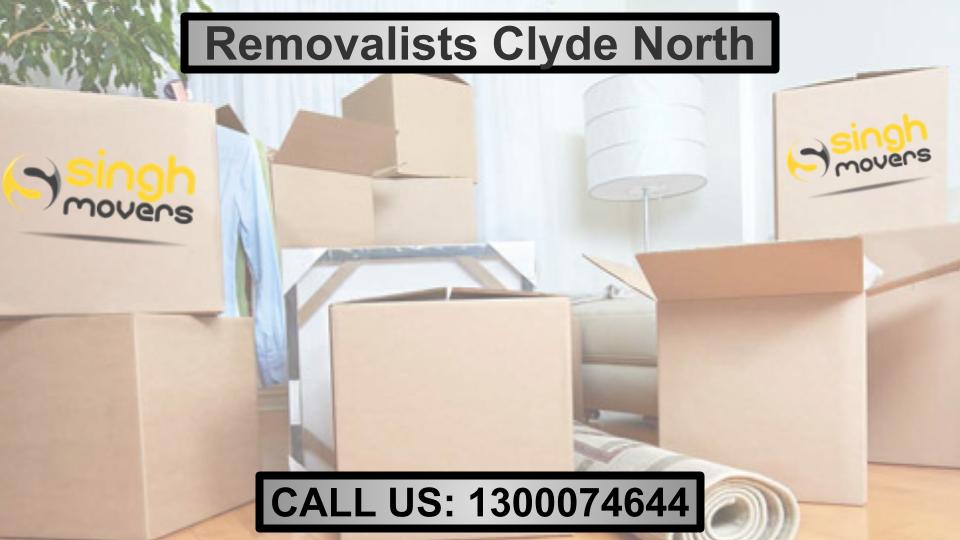 Removalists Clyde North