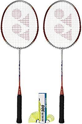 Yonex combo badminton racket set