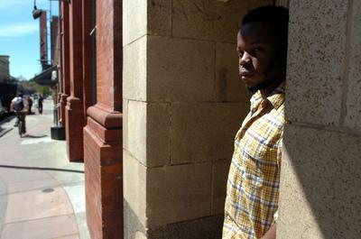 World renowned trumpet player Ambrose Akinmusire is photographed in Berkeley, Calif. Monday, April 4, 2011. (Kristopher Skinner/Staff)